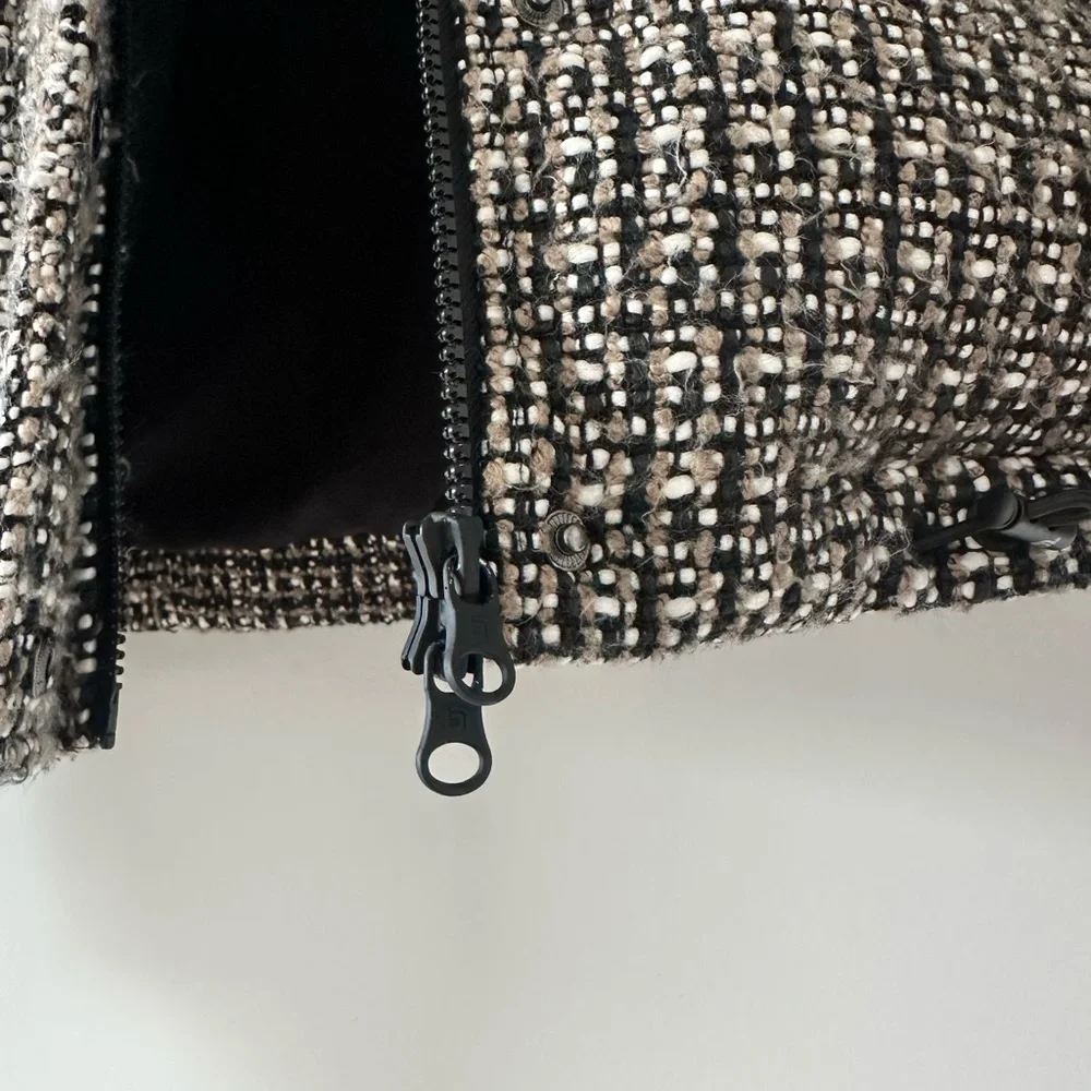Blank Noir Irina Tweed Puffer Jacket - Picture 10 of 15